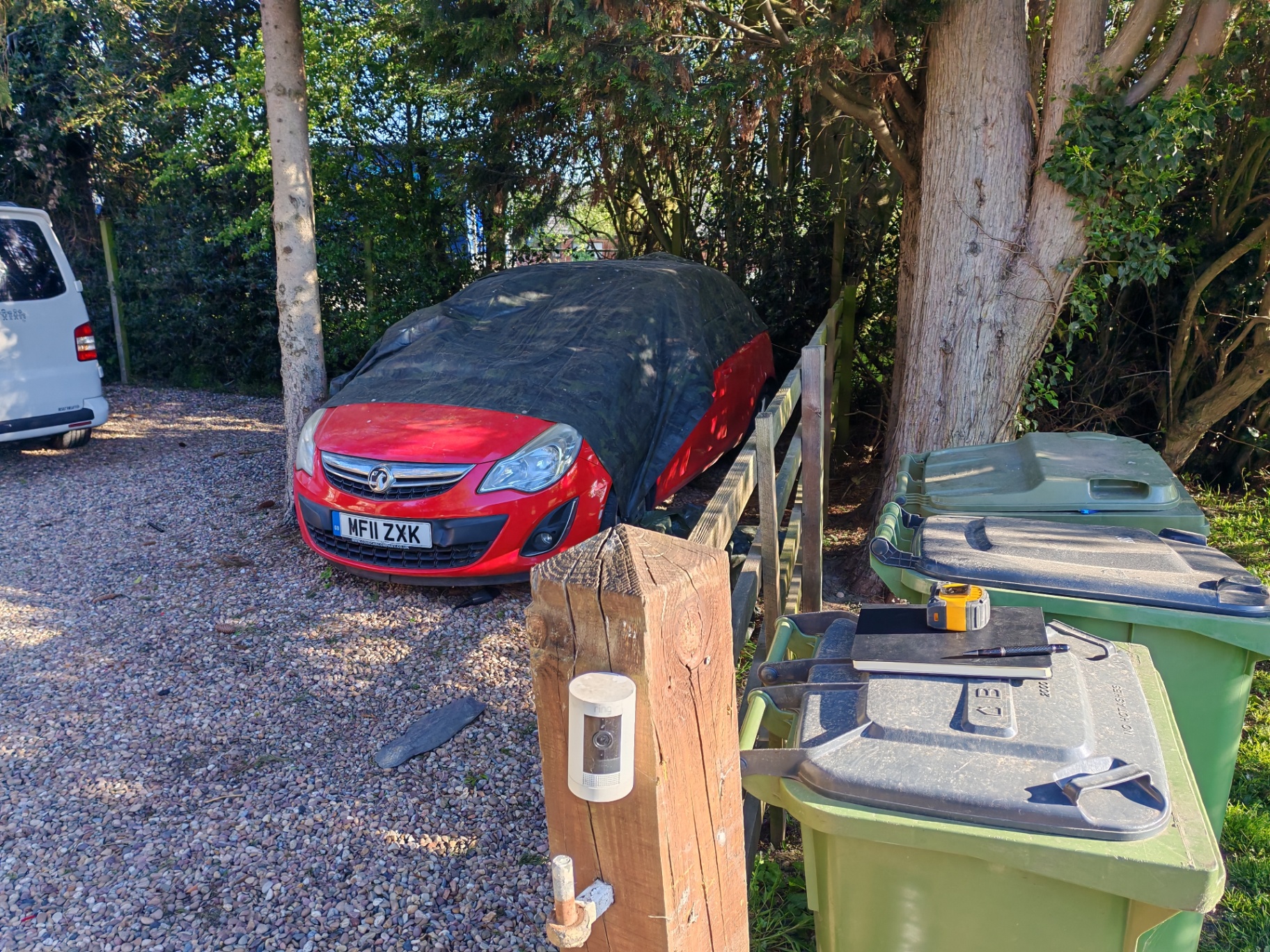 Further progress on the boundary fence replacement